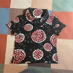 Unique vintage knit top